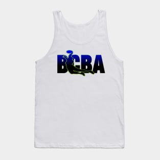 BCBA BLUE BLACK LOGO Tank Top